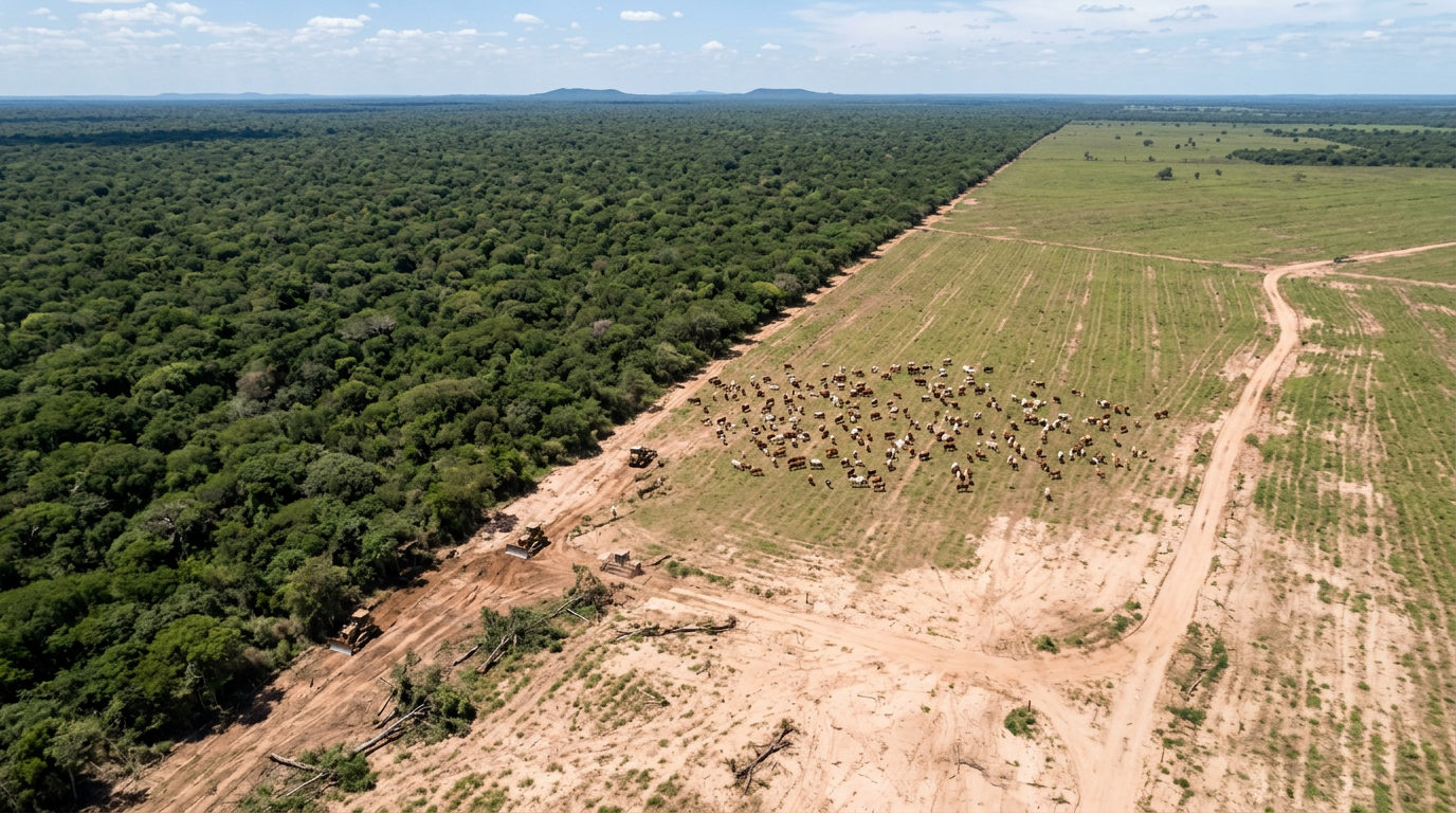 Cháko ka'aguy oñehundíva vaka ñemu myasãirã Paraguay retãme