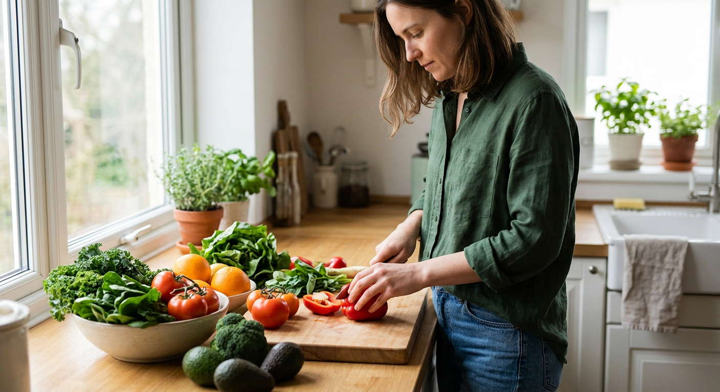 Spostare l'attenzione dalle misurazioni ossessive alla qualità dei nutrienti nel piatto.
