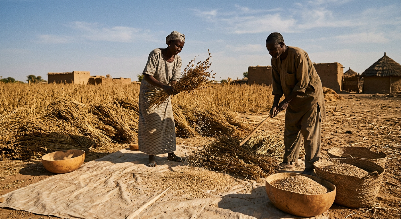 Girbin ridi a yankin Sahel, wanda ke bayar da ingantaccen sinadarin protein da kitse mai kare zuciya.